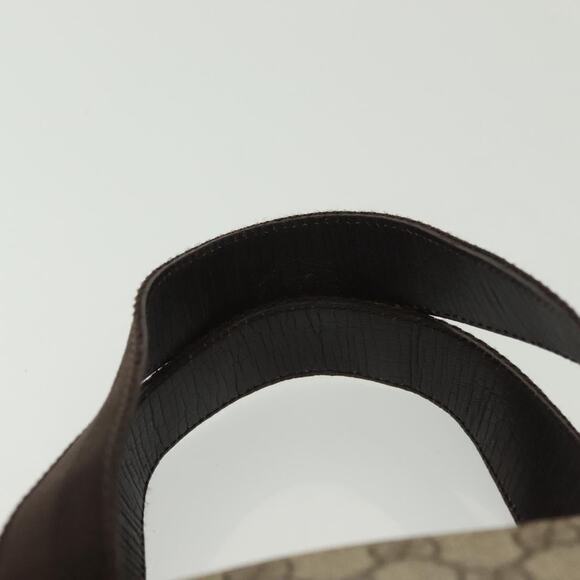 GUCCI GG Supreme Tote Bag Pvc Beige Silver - Picture 10 of 16